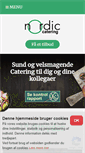 Mobile Screenshot of nordiccatering.dk